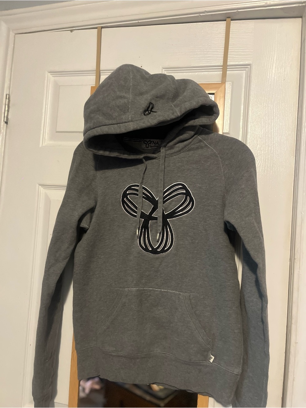 Size XS TNA Sportswear Aritzia Grey Hoodie Sweater, Y2K TNA Aritiza Hoodie